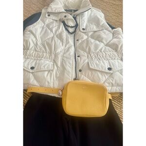 Burberry nylon puffer vest  pre loved size L